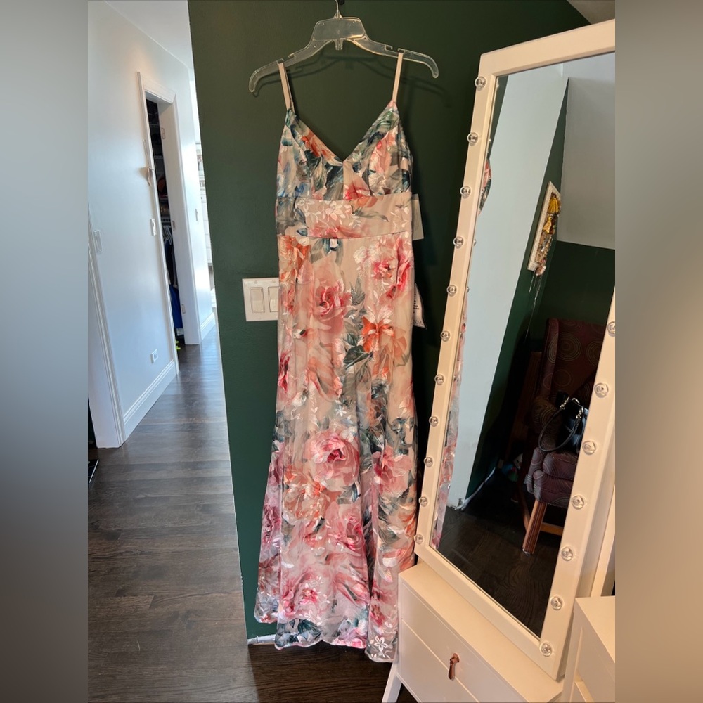 Eliza J Cream Dress